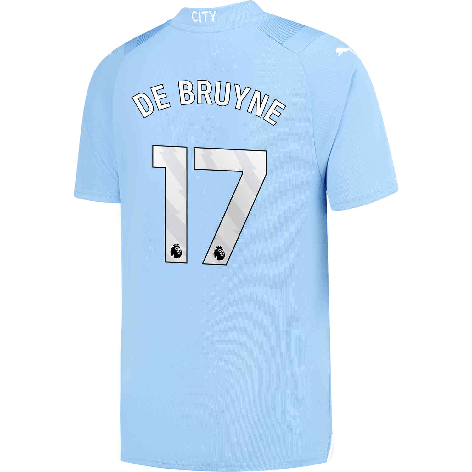 Kevin de Bruyne Manchester City 2023/24 Home Soccer Jersey by PUMA