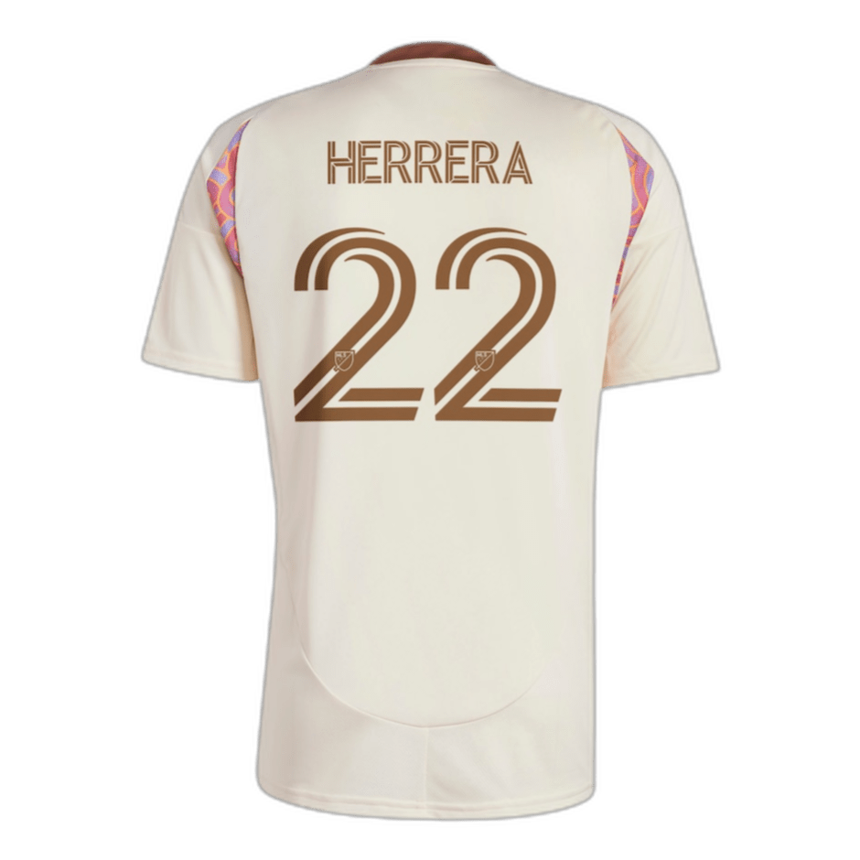 Aaron Herrera DC United 2025 Away Soccer Jersey by Adidas