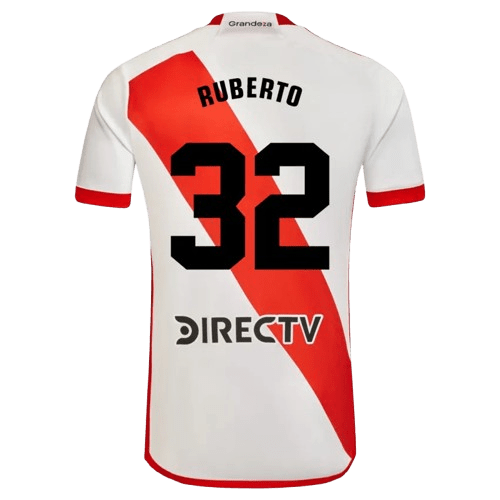 Agustín Ruberto River Plate 2024/25 Home Soccer Jersey by Adidas