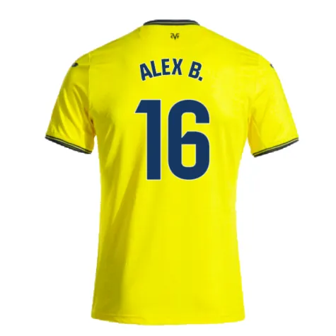 Álex Baena Villarreal 2024/25 Home Soccer Jersey by Joma
