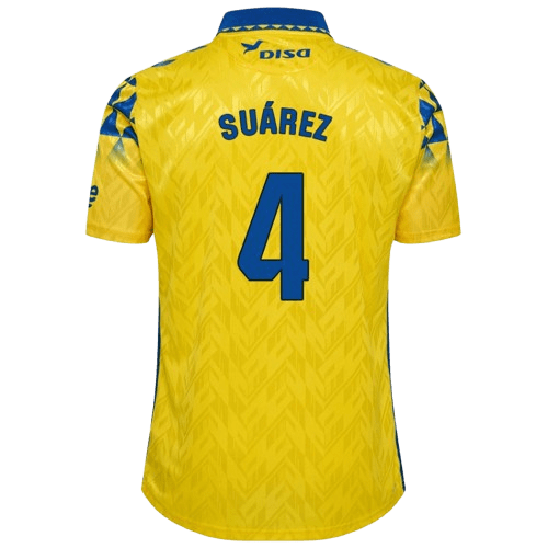 Álex Suárez Las Palmas 2024/25 Home Soccer Jersey by Hummel
