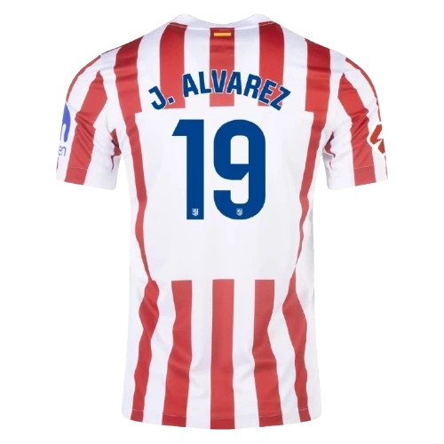 Julian Alvarez Atlético Madrid 2025/26 Home Soccer Jersey by Nike