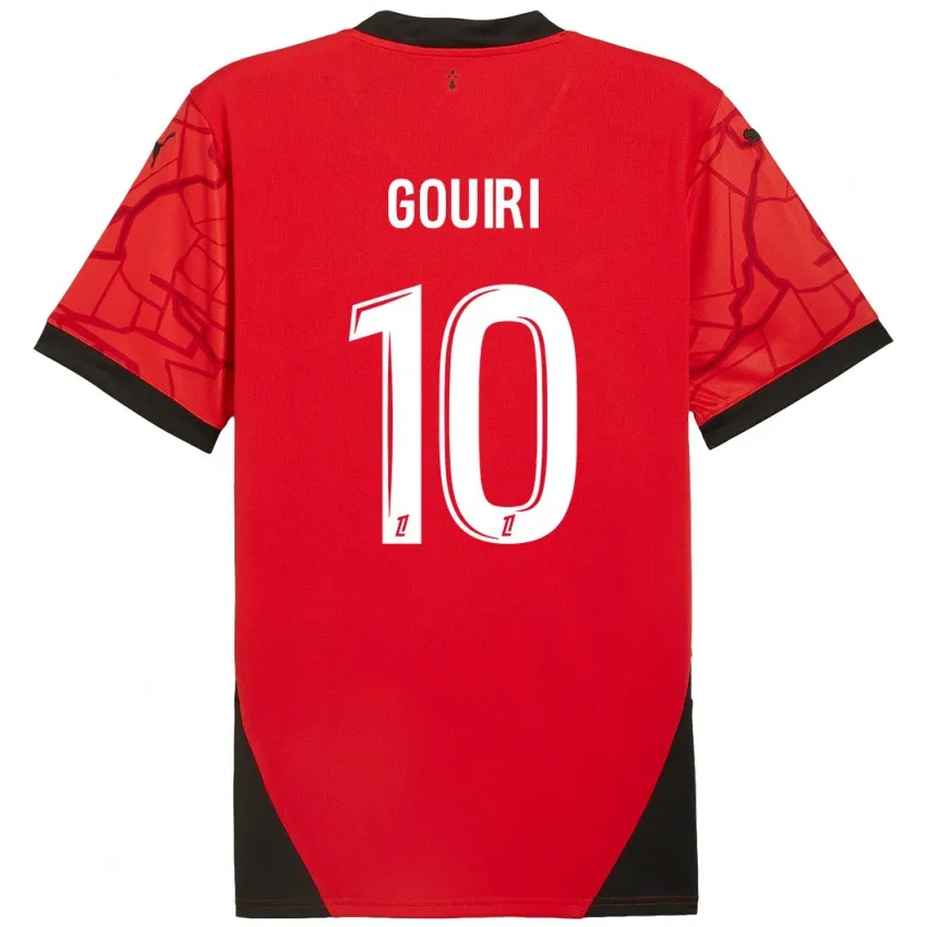 Amine Gouiri Stade Rennais FC 2024/25 Home Soccer Jersey by PUMA