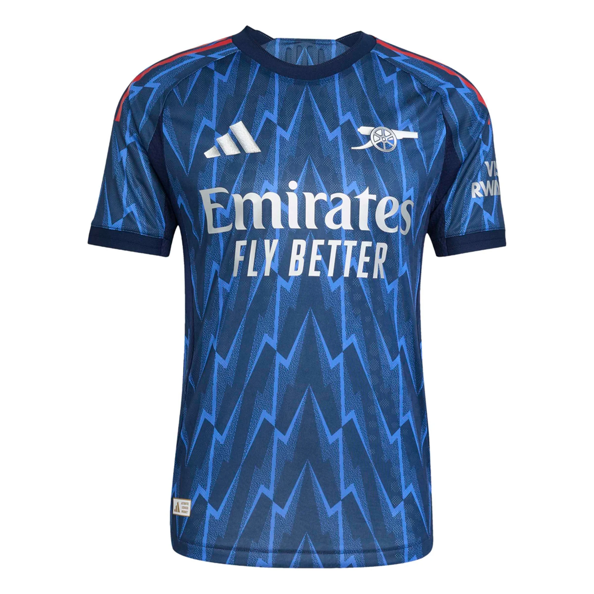 Arsenal 2025/26 Authentic Away Soccer Jersey by Adidas
