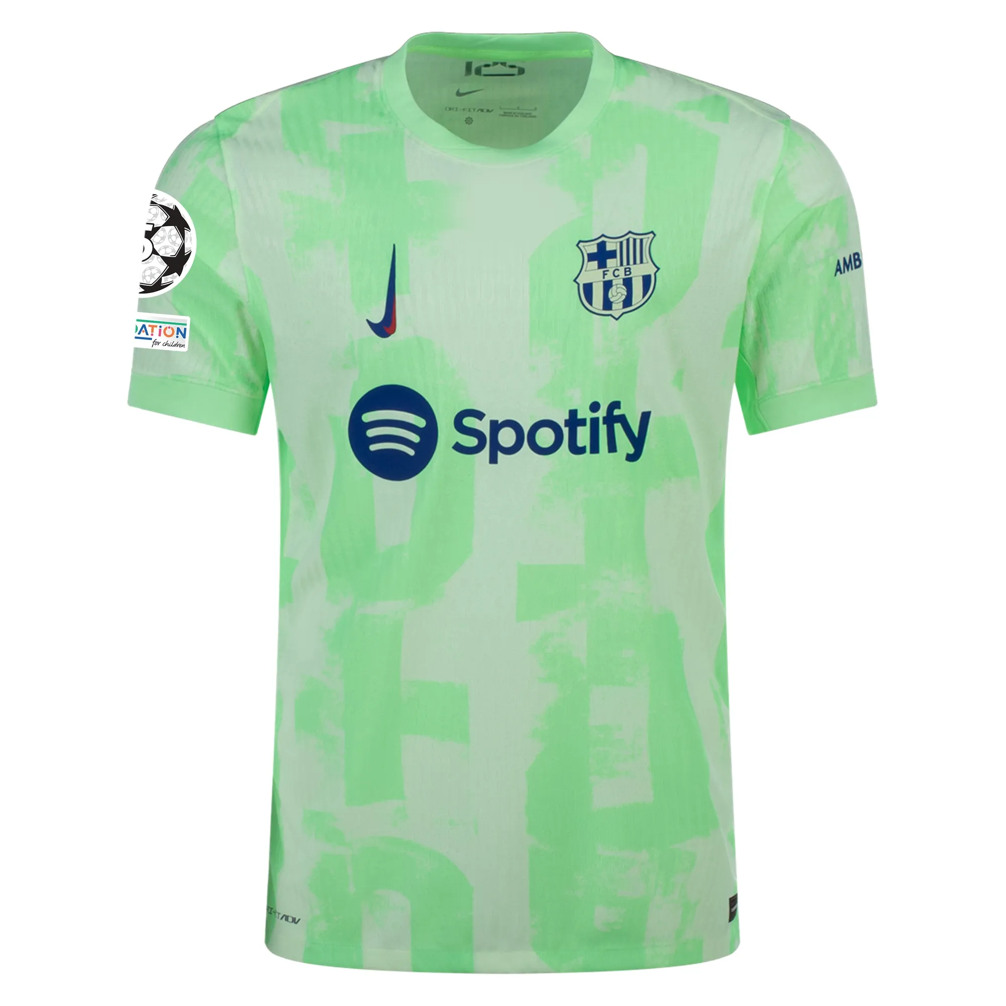 FC Barcelona 2024/25 Authentic UCL Third Soccer Jersey by Nike