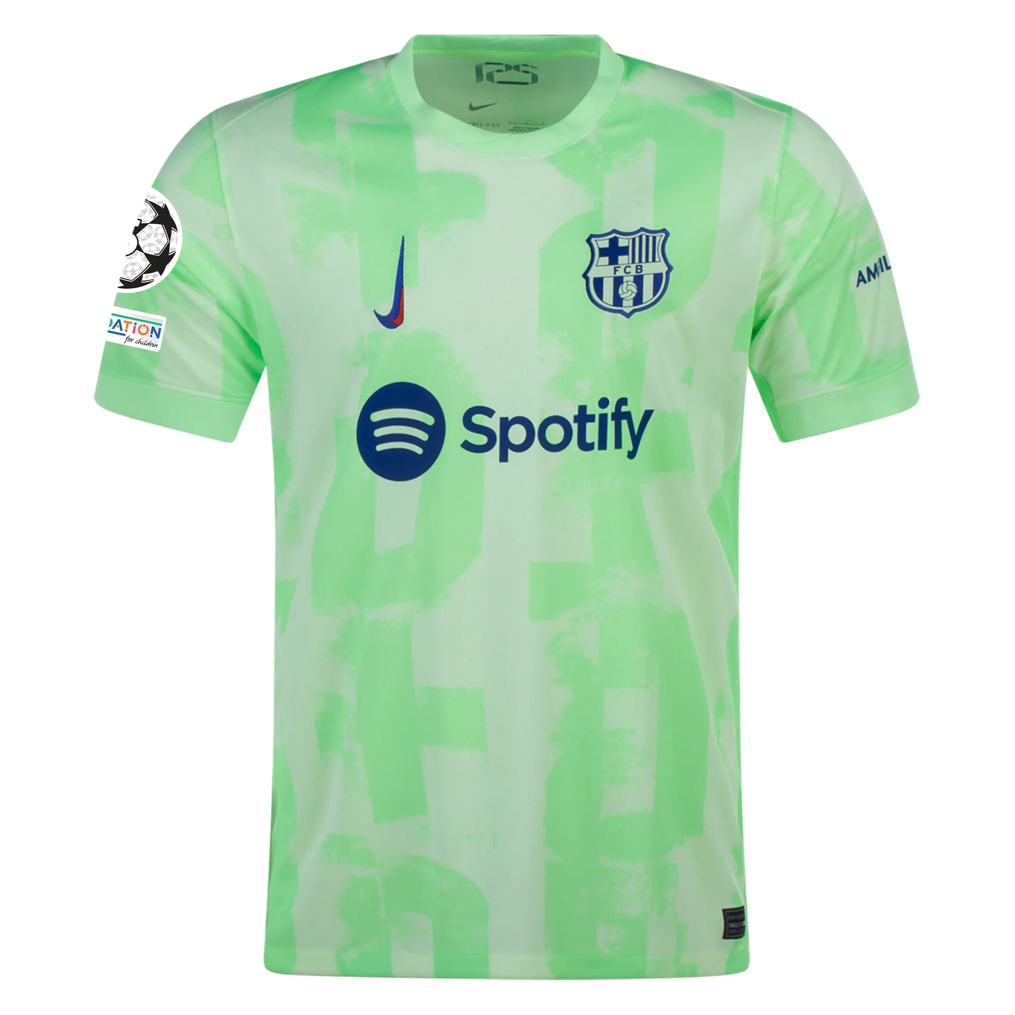 FC Barcelona 2024/25 UCL Third Soccer Jersey by Nike