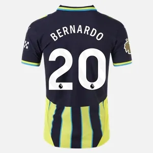 Bernardo Silva Manchester City 2024/25 Authentic Away Soccer Jersey by PUMA