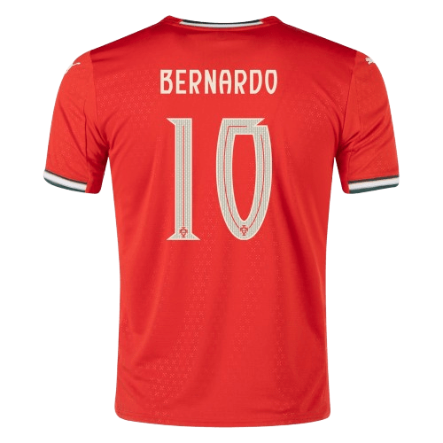 Bernardo Portugal 2025 Home Soccer Jersey by PUMA