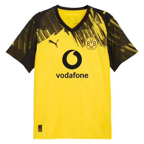 Borussia Dortmund 2025/26 Home Soccer Jersey by PUMA