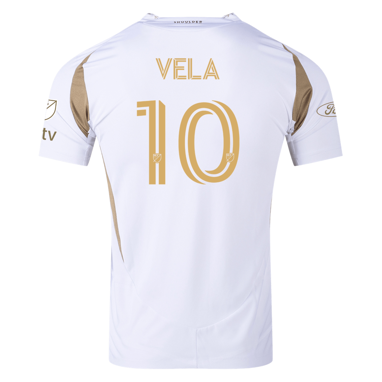 Carlos Vela Los Angeles FC 2025 Authentic Away Soccer Jersey by Adidas