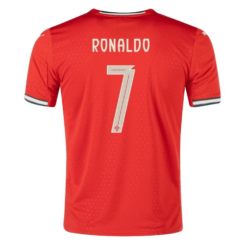 Cristiano Ronaldo Portugal 2025 Home Soccer Jersey by PUMA