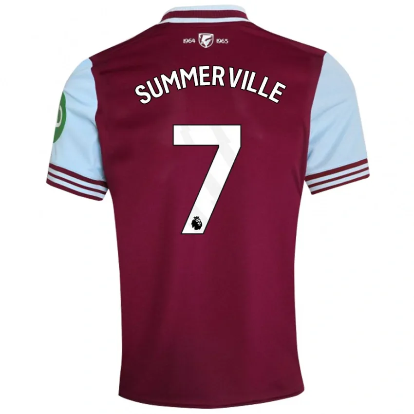 Crysencio Summerville West Ham 2024/25 Home Soccer Jersey by Umbro