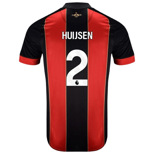 Dean Huijsen AFC Bournemouth 2024/25 Home Soccer Jersey by Umbro