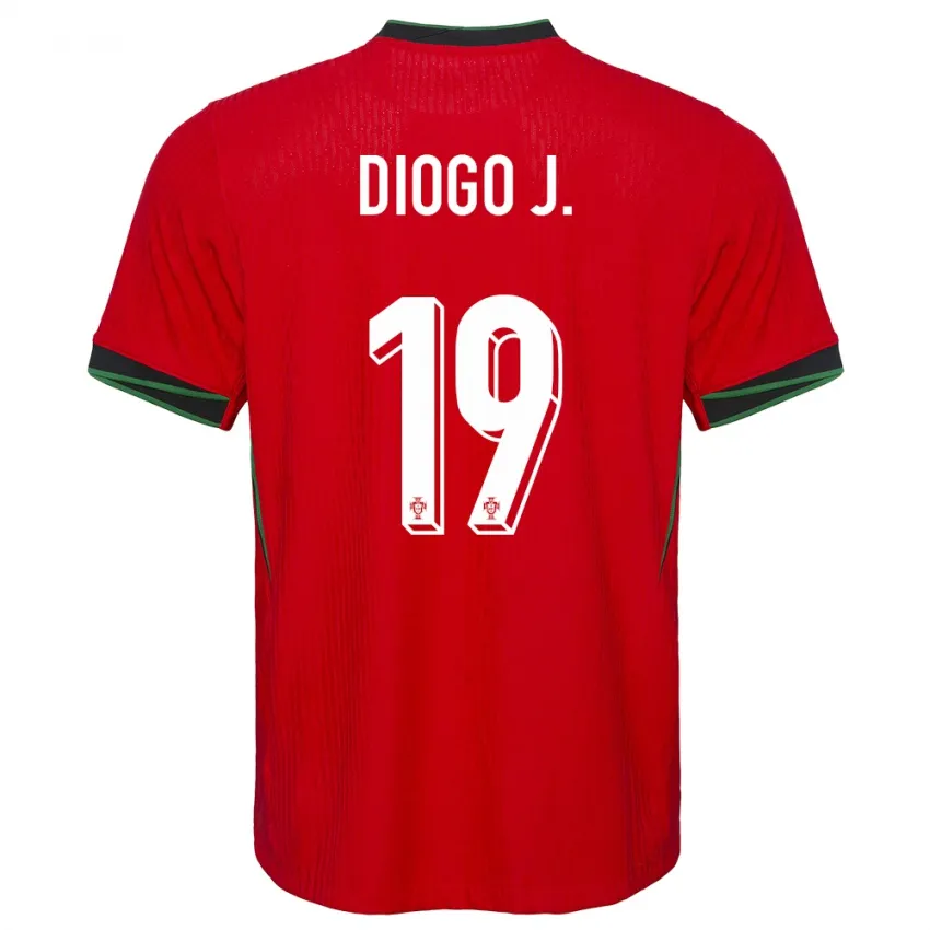 Diogo Jota Portugal 2024/25 Home Soccer Jersey by Nike