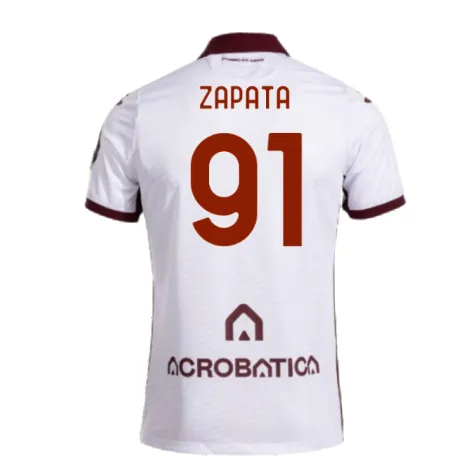 Duván Zapata Torino FC 2024/25 Away Soccer Jersey by Joma