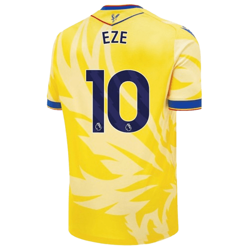 Eberechi Eze Crystal Palace 2024/25 Away Soccer Jersey by Macron