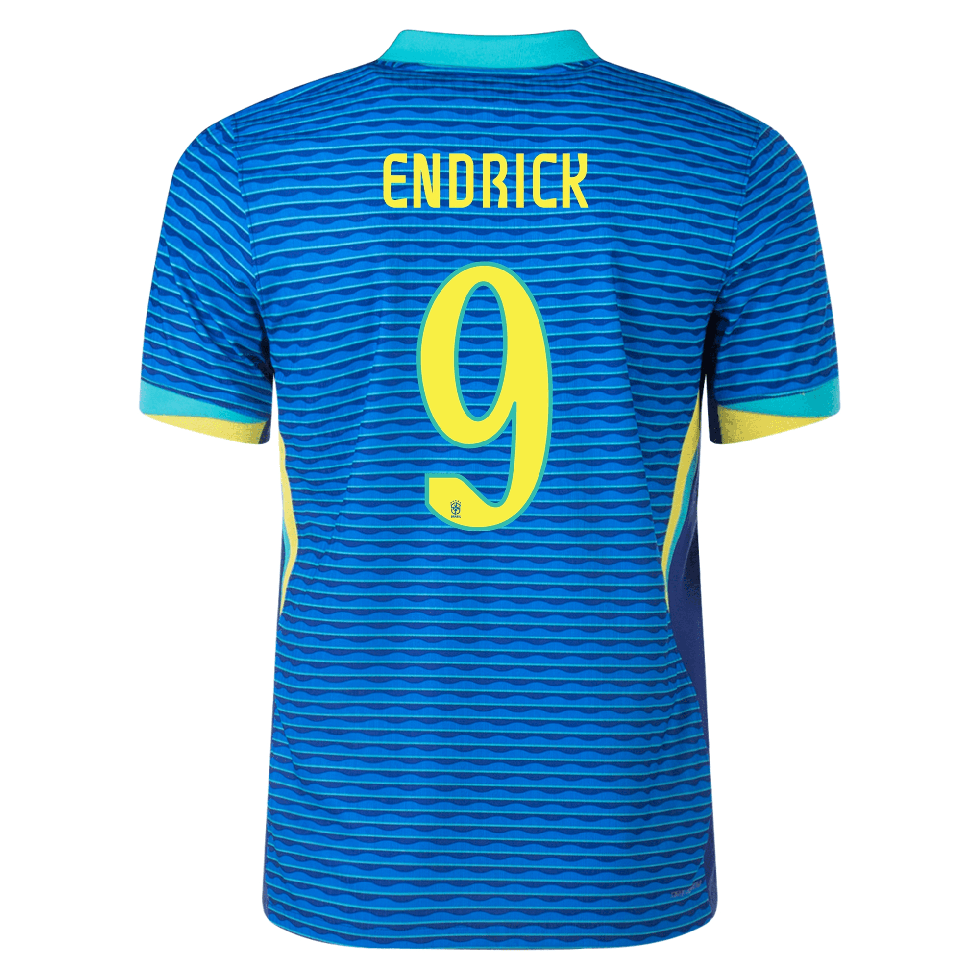 Endrick Brazil 2024/25 Authentic Away Soccer Jersey by Nike