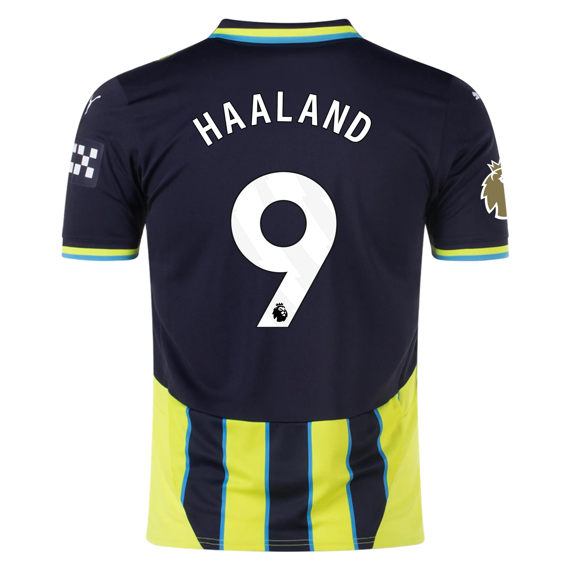 Erling Haaland Manchester City 2024/25 Away Soccer Jersey by PUMA