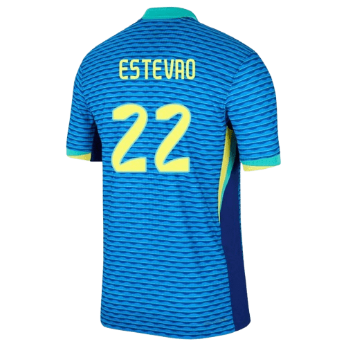 Estêvão Brazil 2024/25 Away Soccer Jersey by Nike