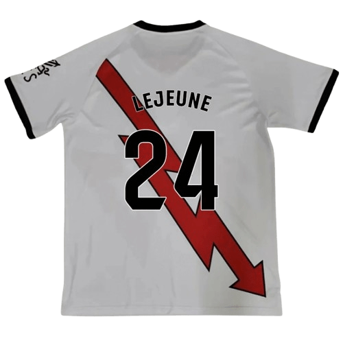 Florian Lejeune Rayo Vallecano 2024/25 Home Soccer Jersey by Umbro