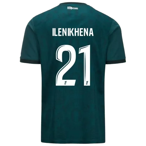 George Ilenikhena AS Monaco 2024/25 Away Soccer Jersey by Kappa