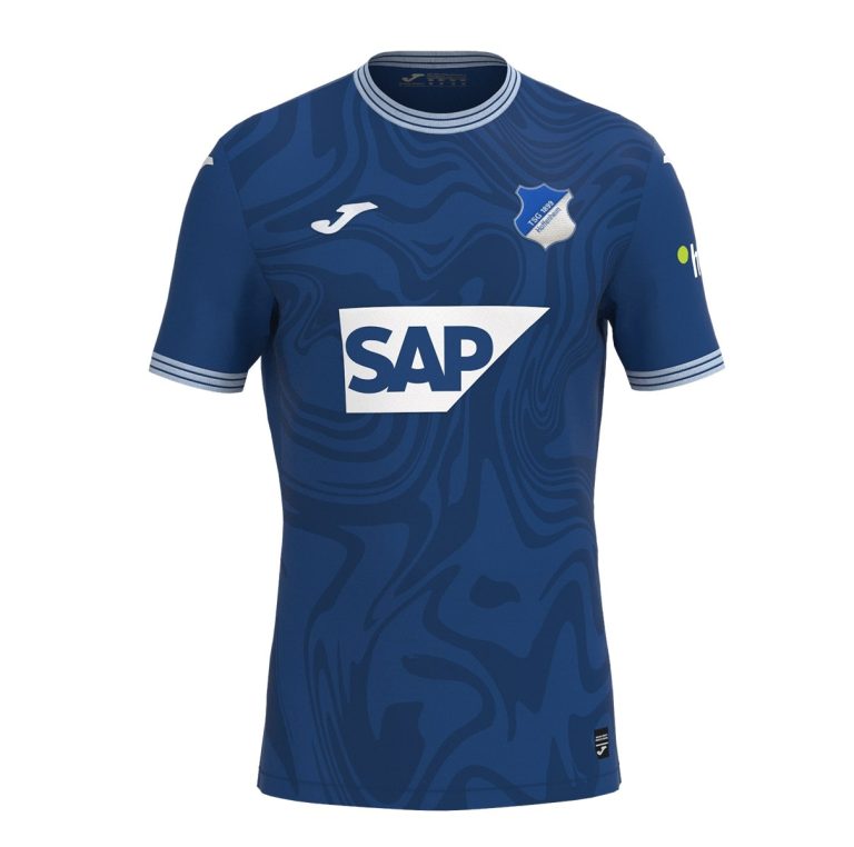 Hoffenheim 2023/24 Home Soccer Jersey by Joma
