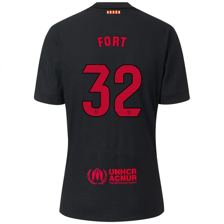 Héctor Fort FC Barcelona 2024/25 Away Soccer Jersey by Nike