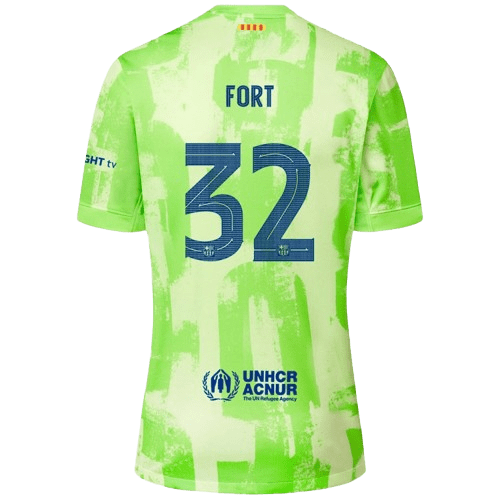 Héctor Fort FC Barcelona 2024/25 Third Soccer Jersey by Nike