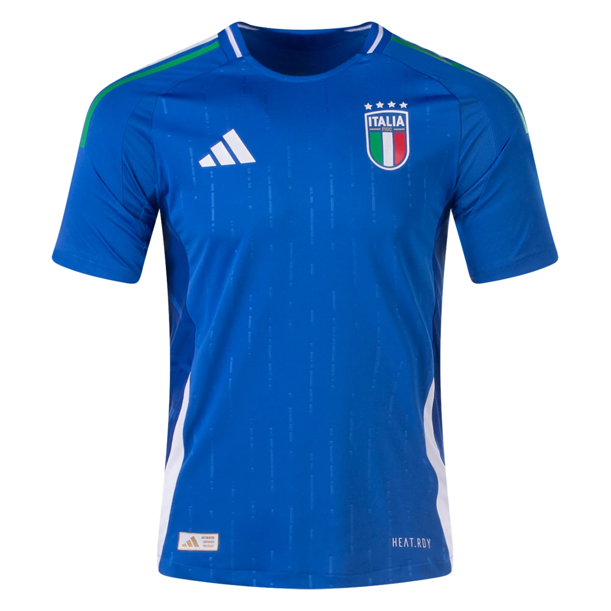 Italy 2024/25 Authentic Home Soccer Jersey by Adidas