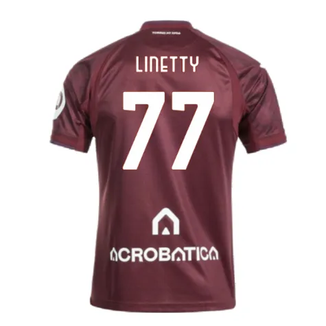 Karol Linetty Torino FC 2024/25 Home Soccer Jersey by Joma