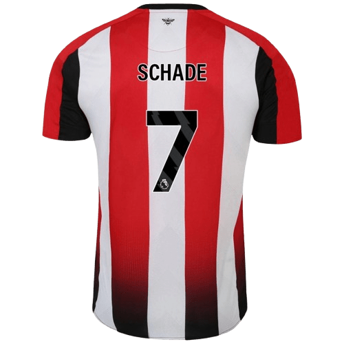Kevin Schade Brentford 2024/25 Home Soccer Jersey by Umbro