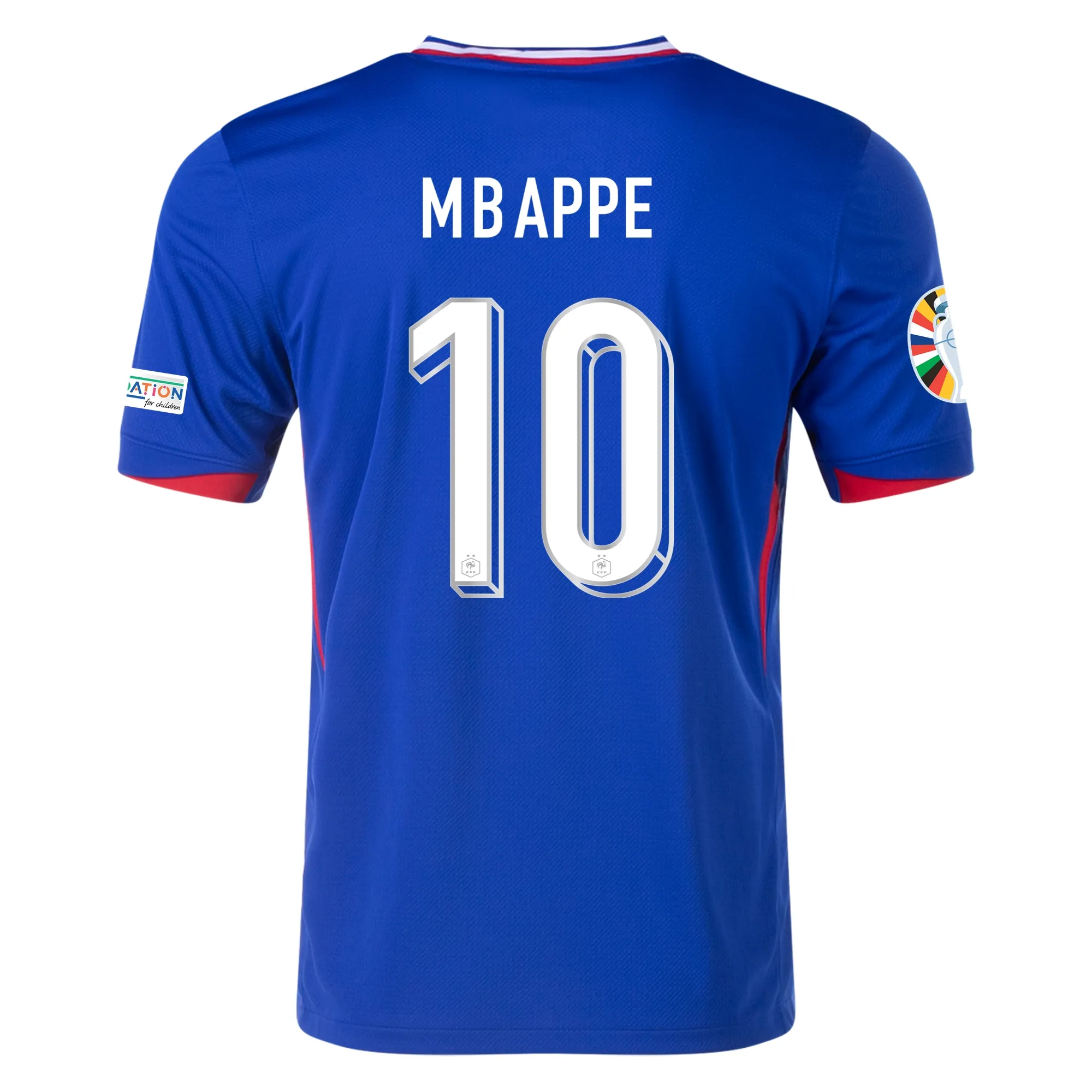 Kylian Mbappé France 2024/25 Home Soccer Jersey by Nike