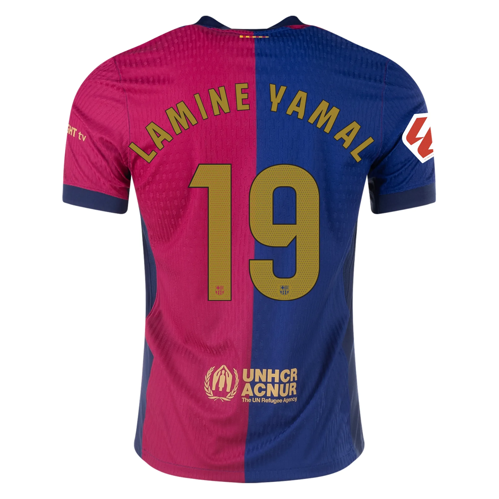Lamine Yamal FC Barcelona 2024/25 Authentic Home Soccer Jersey by Nike