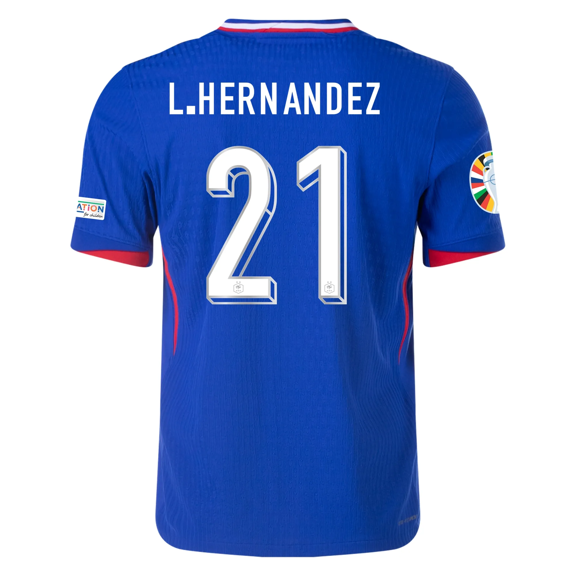 Lucas Hernández France 2024/25 Authentic Home Soccer Jersey by Nike