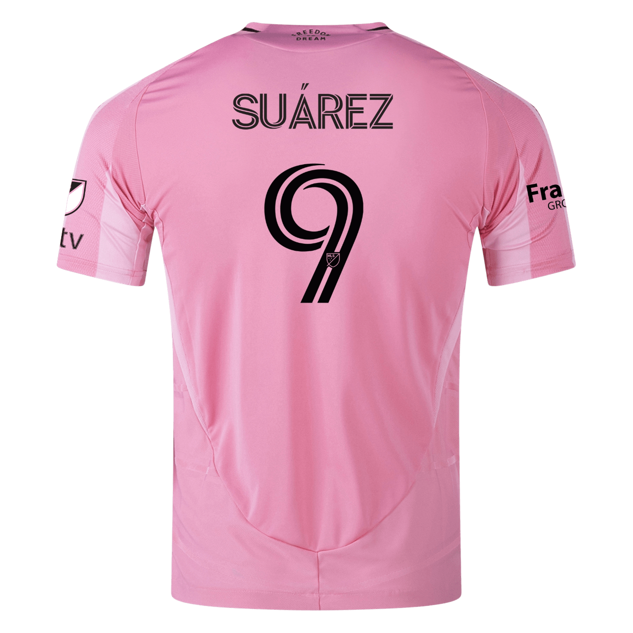 Luis Suárez Inter Miami CF 2025 Authentic Home Soccer Jersey by Adidas