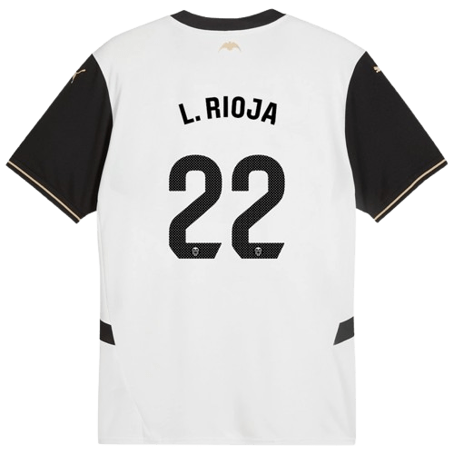 Luis Rioja Valencia 2024/25 Home Soccer Jersey by PUMA