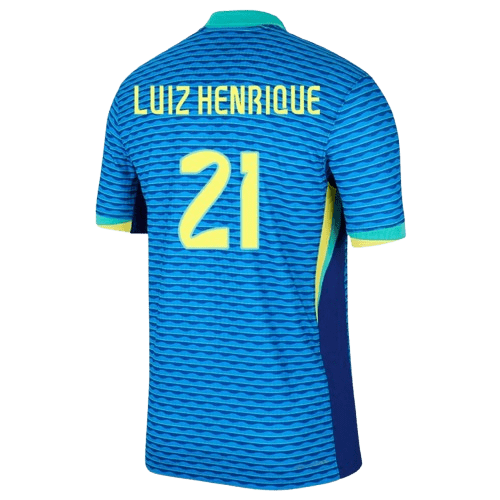 Luiz Henrique Brazil 2024/25 Away Soccer Jersey by Nike