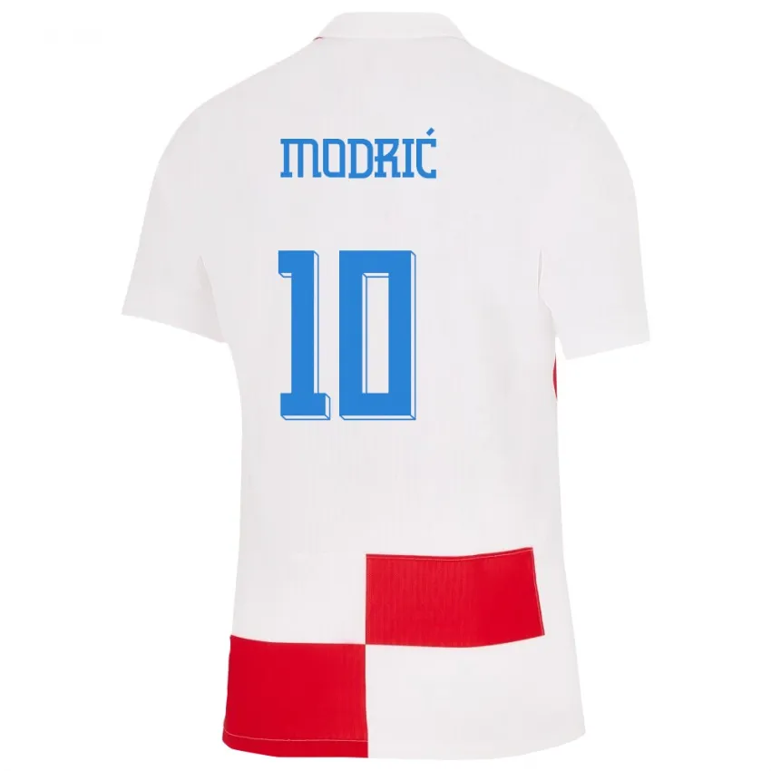 Luka Modrić Croatia 2024/25 Home Soccer Jersey by Nike