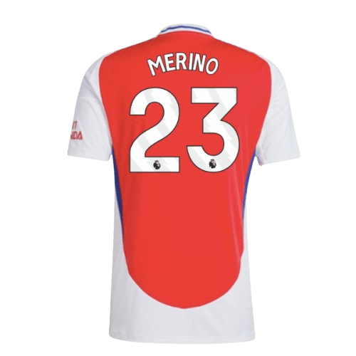 Mikel Merino Arsenal 2024/25 Home Soccer Jersey by Adidas