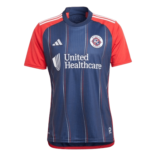 New England Revolution 2024 Home Soccer Jersey by Adidas