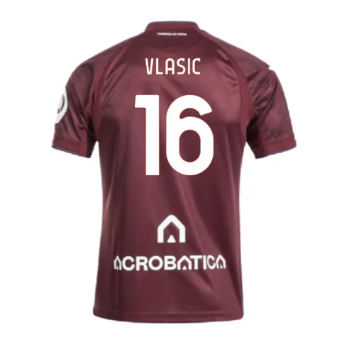 Nikola Vlašić Torino FC 2024/25 Home Soccer Jersey by Joma