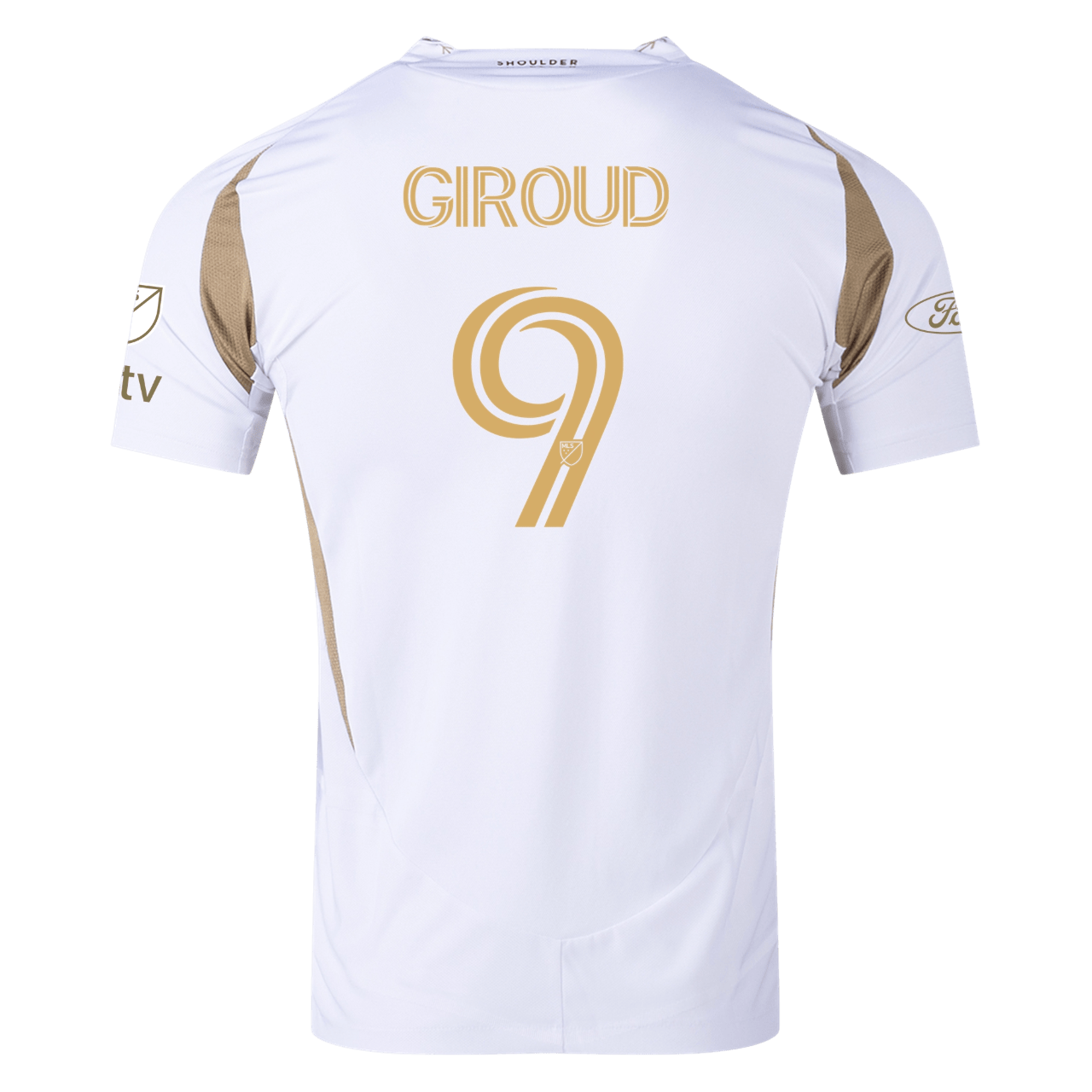 Olivier Giroud Los Angeles FC 2025 Authentic Away Soccer Jersey by Adidas