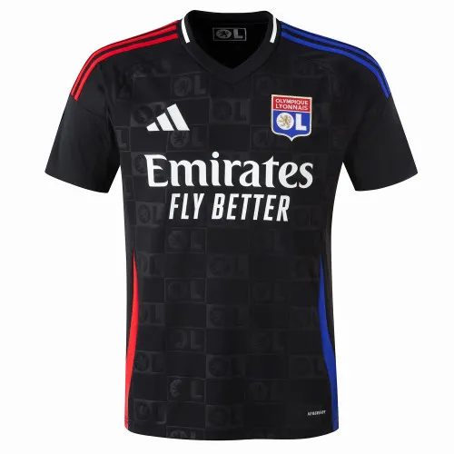 Olympique Lyonnais 2024/25 Away Soccer Jersey by Adidas