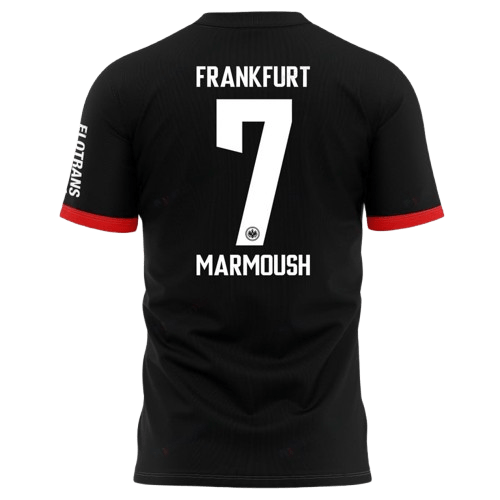 Omar Marmoush Eintracht Frankfurt 2024/25 Away Soccer Jersey by Nike