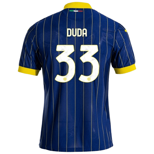 Ondrej Duda Hellas Verona 2024/25 Home Soccer Jersey by Joma