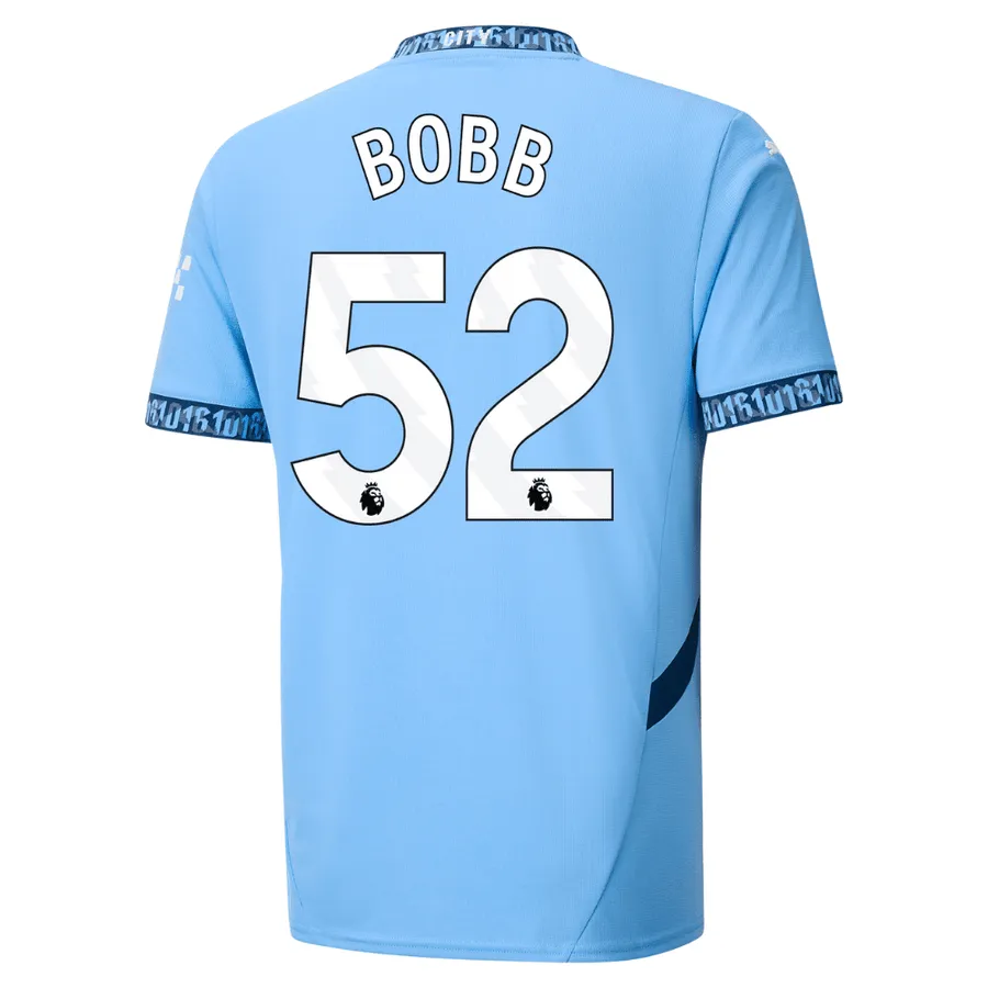 Oscar Bobb Manchester City 2024/25 Home Soccer Jersey by PUMA