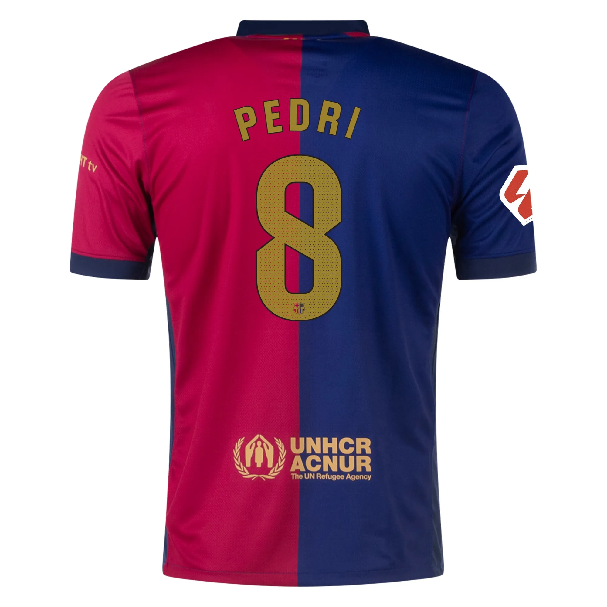 Pedri FC Barcelona 2024/25 Home Soccer Jersey by Nike