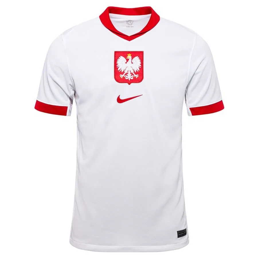 Poland 2024/25 Home Soccer Jersey by Nike