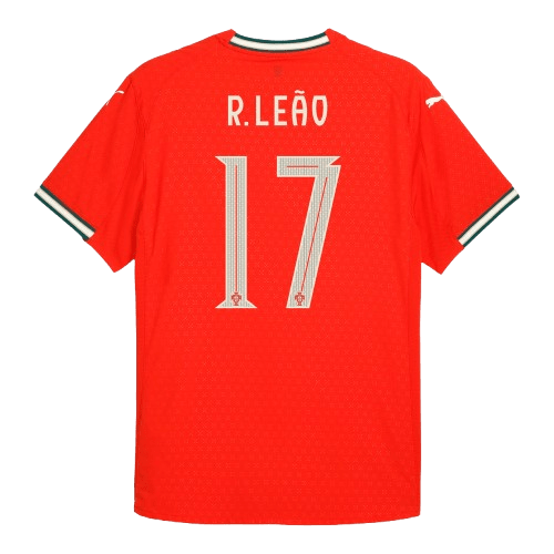 Rafael Leão Portugal 2025 Authentic Home Soccer Jersey by PUMA