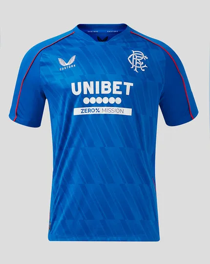 Rangers 2024/25 Home Soccer Jersey by Castore
